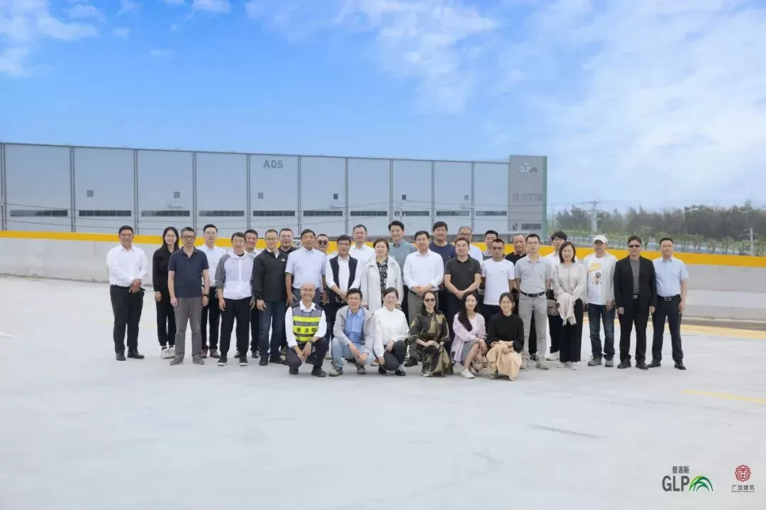 The Former Tidal Flats ''Transformation'' Glp Yueqing Intelligent Logistics Hub